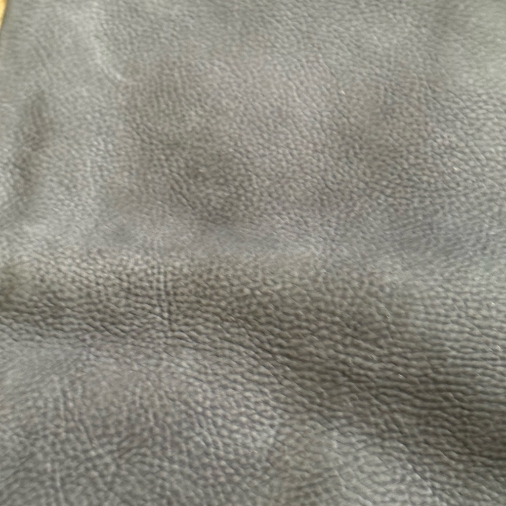 CLARE V. Los Angeles Anthropologie casual Navy blue suede clutch handheld purse - Picture 16 of 16